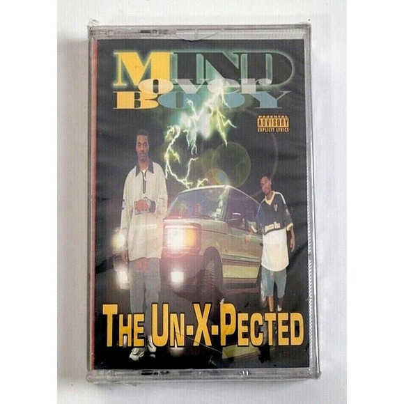 MIND OVER BODY - THE UN-X-PECTED (1996) - HIP HOP CASSETTE - SEALED!‎ ST. LOUIS